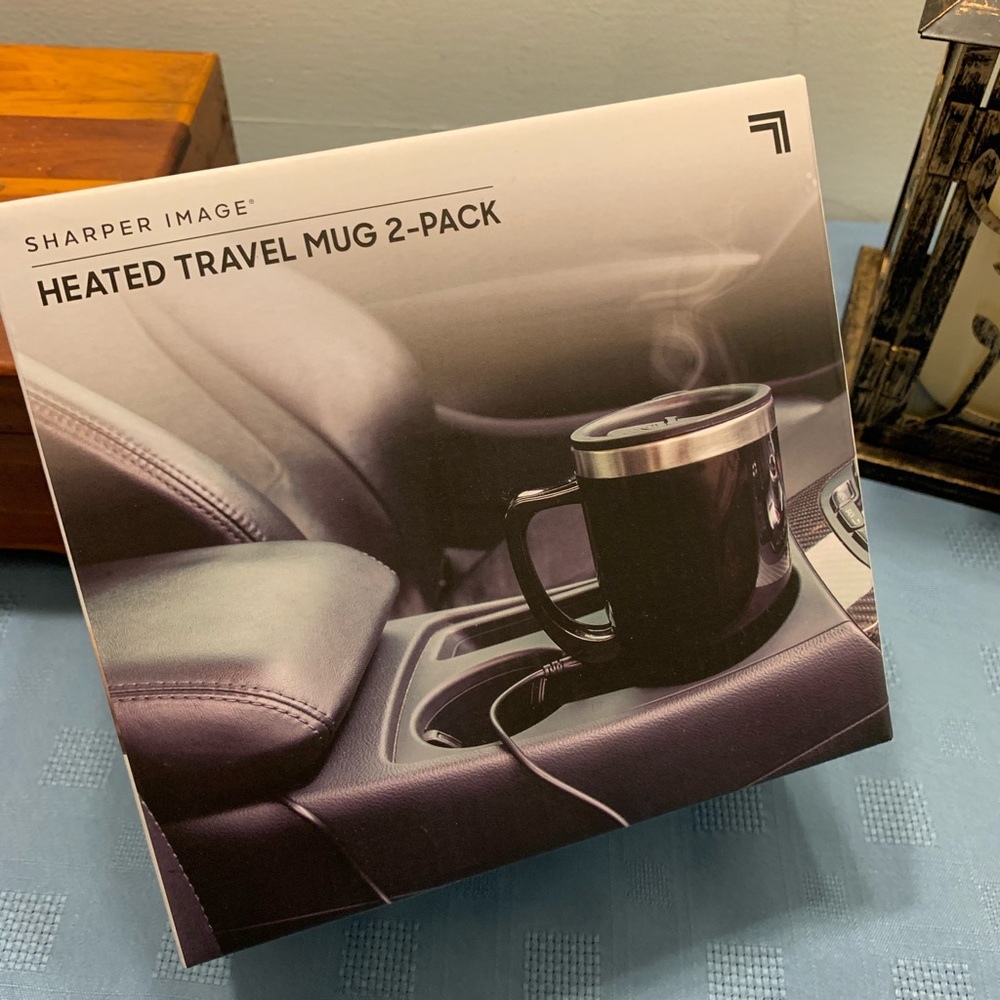 Sharper Image Heated Travel Mugs